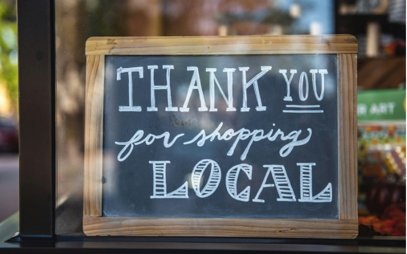 shop with local brands