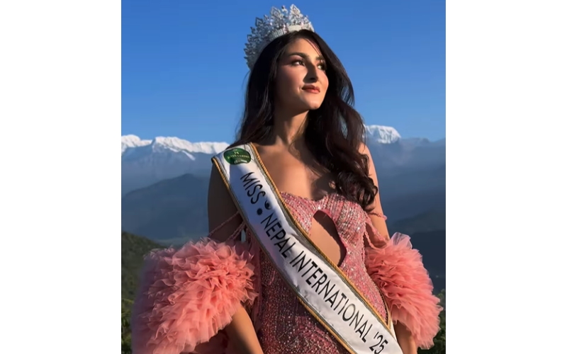 Urusha Bhandari Set to Represent Nepal at Miss International 2025