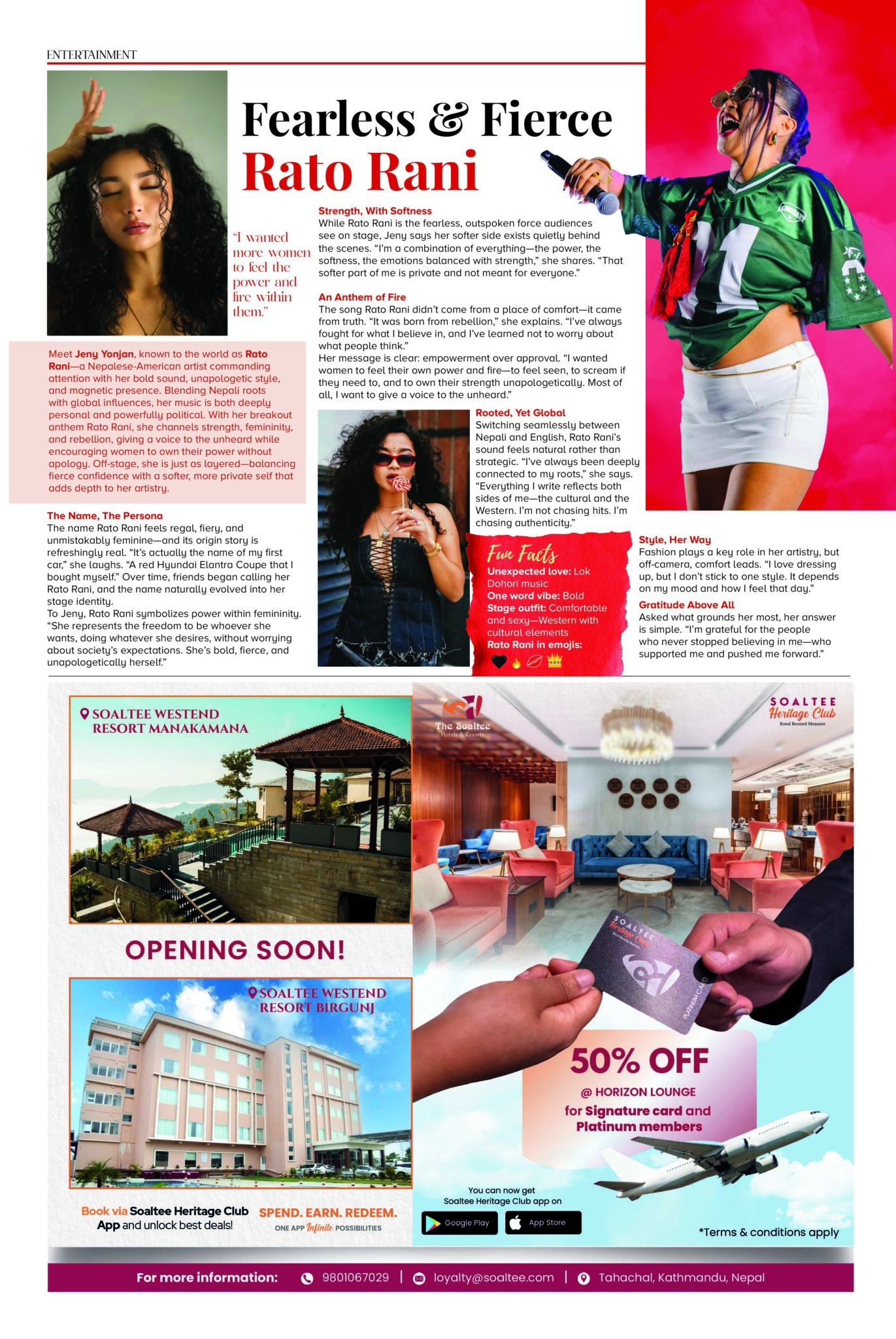 Ration Rani Rato Rani is Rising Artist of the Month for The Buzz Nepal February ...