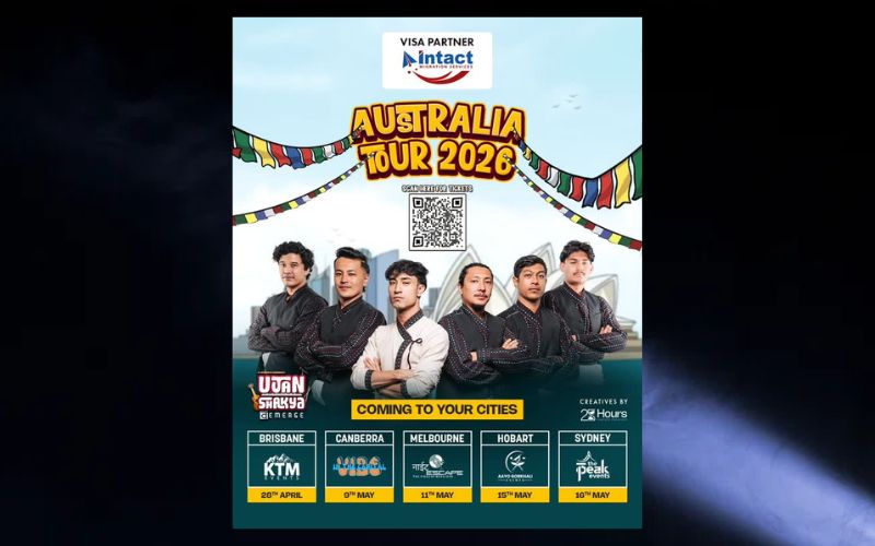 Ujan Shakya Wo: Emerge Is Taking Australia by Storm, and the Tour Starts Today, 28th April