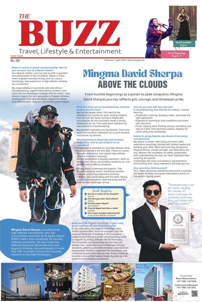 The Buzz Nepal April Issue