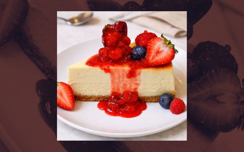 Chef Anil Man Gubhaju’s New York Baked Cheesecake