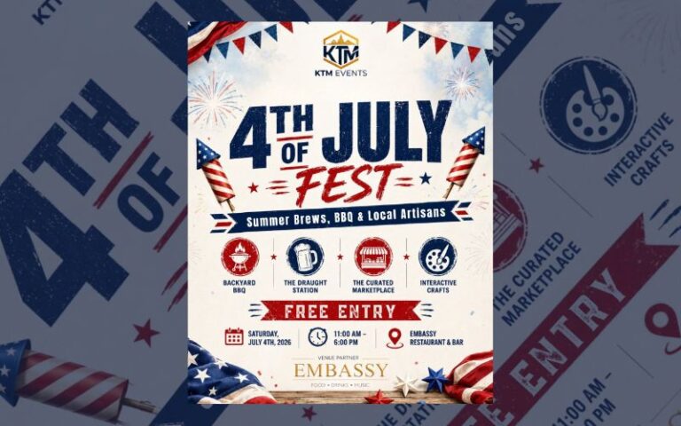 Kathmandu Is Celebrating the 4th of July, and Everyone Is Heartly Invited