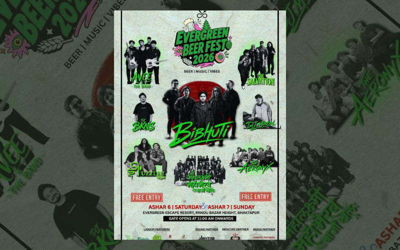 Bhaktapur’s Biggest Monsoon Party: Evergreen Beer Fest 2026 Announced